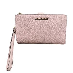 Brend New Michael Kors Jet Set Trave Wristlet Wallet (incl. small holiday gift)